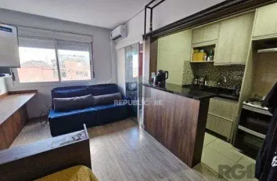 Apartamento à venda na cidade baixa, 25 m² com 1 dormitório/quarto. ótima oportunidade!
