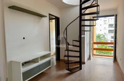 Cobertura à venda com 1 dormitório, 56 m² no bairro petrópolis, excelente oportunidade!