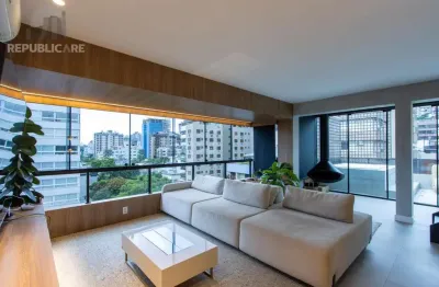 Apartamento cobertura à venda no bairro bela vista com 113 m² e 1 dormitório/quarto.