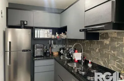 Apartamento à venda no bairro partenon, 65 m² com 2 dormitórios/quartos disponíveis