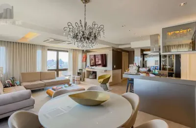 Apartamento à venda no bairro auxiliadora com 3 dormitórios/quartos e 127m² de área útil