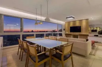 Apartamento à venda no bairro petrópolis com 126m² e 3 dormitórios/quartos disponíveis