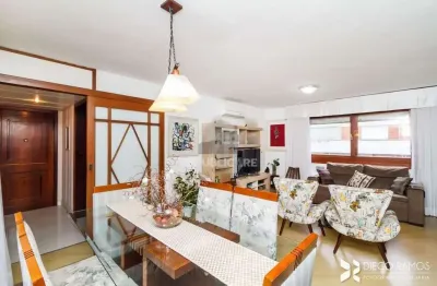 Apartamento à venda no menino deus com 111m² e 3 dormitórios/quartos disponíveis.