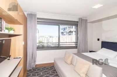 Apartamento à venda no bairro farroupilha com 40 m² e 1 dormitório/quarto disponível.