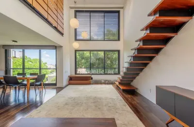 Cobertura à venda no bairro moinhos de vento com 115m² e 2 dormitórios/quartos.