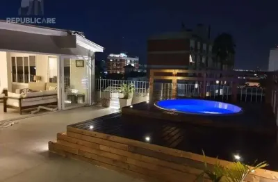 Cobertura à venda com 3 dormitórios no bairro auxiliadora - 235 m² de área útil