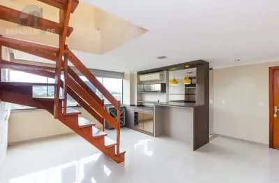 Apartamento cobertura à venda no bairro cristal com 124m² e 2 dormitórios/quartos