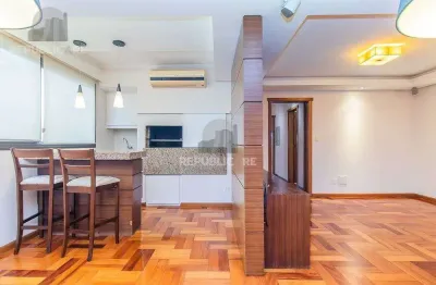 Apartamento para locação no menino deus, com 126 m² e 3 dormitórios/quartos.