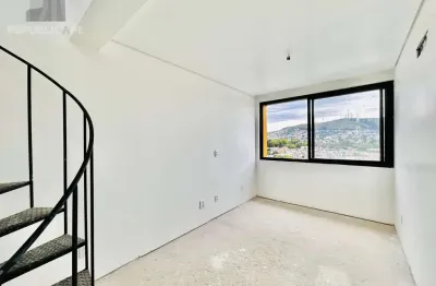 Apartamento cobertura à venda no jardim botânico com 85m² e 1 dormitório/quarto.