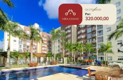 Apartamento à venda no bairro cavalhada com 57m² e 2 dormitórios/quartos disponíveis.