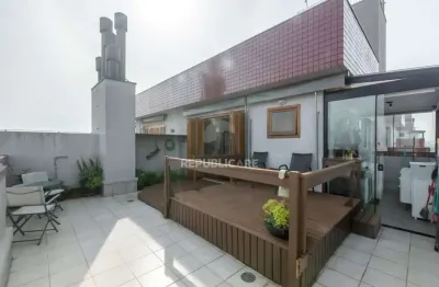Cobertura à venda no bairro santo antônio com 147 m² e 2 dormitórios/quartos