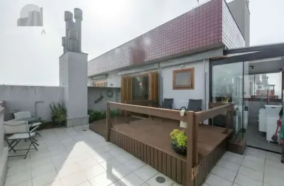 Cobertura à venda com 2 dormitórios no bairro santo antônio - 147 m² úteis