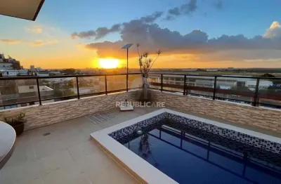 Cobertura à venda no jardim lindóia com 295 m² e 3 dormitórios/quartos disponíveis.