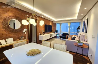 Apartamento à venda em higienópolis com 73m² e 2 dormitórios/quartos disponíveis.