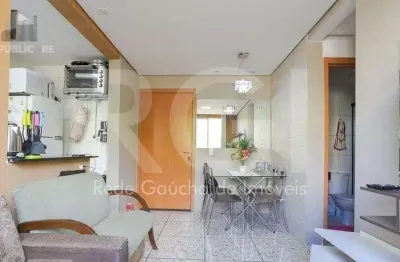 Apartamento à venda no jardim leopoldina com 55 m² e 2 dormitórios/quartos disponíveis.