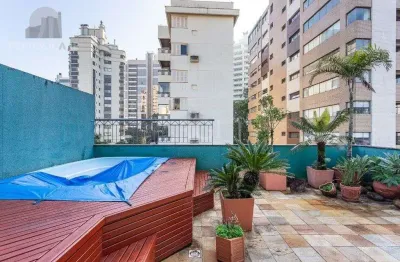 Apartamento cobertura à venda com 3 dormitórios no bairro rio branco - 203 m²