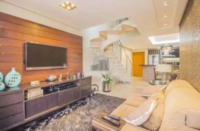 Cobertura à venda no jardim lindóia com 210 m² e 3 dormitórios/quartos!