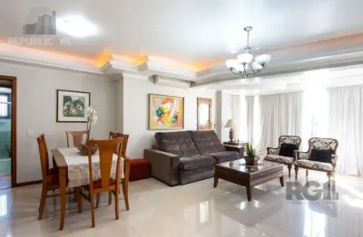 Apartamento à venda no bairro cristal, 136m² com 3 dormitórios/quartos disponíveis.