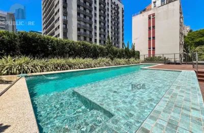 Apartamento à venda no bairro moinhos de vento com 124 m² e 3 dormitórios/quartos disponíveis.