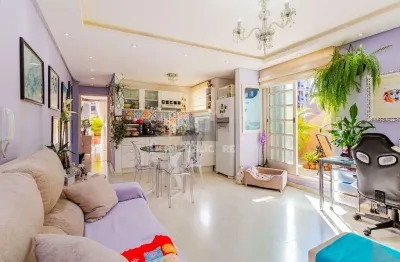 Apartamento cobertura à venda no bairro petrópolis, 60 m² com 1 dormitório/quartos.