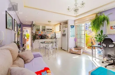 Cobertura à venda no bairro petrópolis com 60 m² e 1 dormitório/quarto.