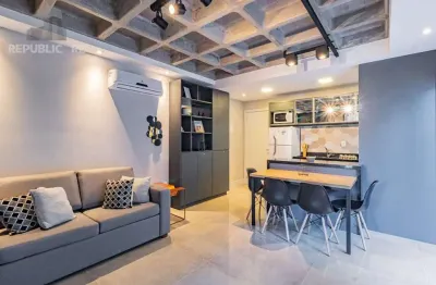 Apartamento à venda no centro histórico com 47 m² e 1 dormitório/quarto disponível