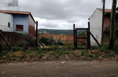 Terreno à venda no bairro teresópolis com área disponível para construção.