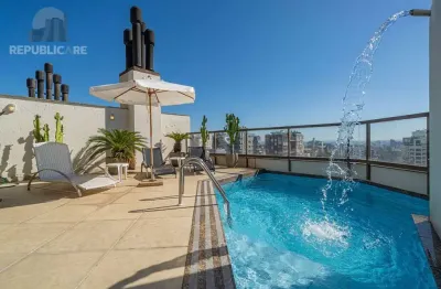 Apartamento cobertura à venda no bairro bela vista com 305 m² e 4 dormitórios/quartos.