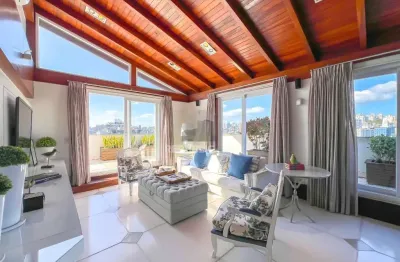 Apartamento cobertura à venda no bairro moinhos de vento com 626 m² e 4 dormitórios/quartos.