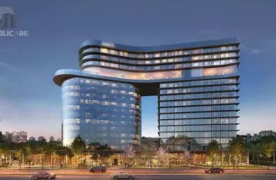 Apartamento à venda no bairro petrópolis com 38m² e 1 dormitório/quarto.