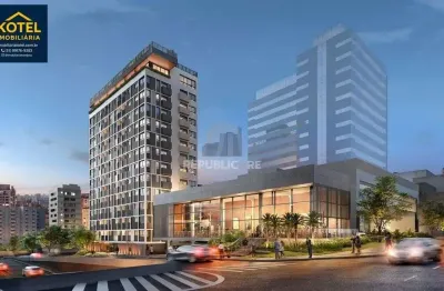 Apartamento à venda no bairro boa vista - 27 m² com 1 dormitório/quartos disponíveis.