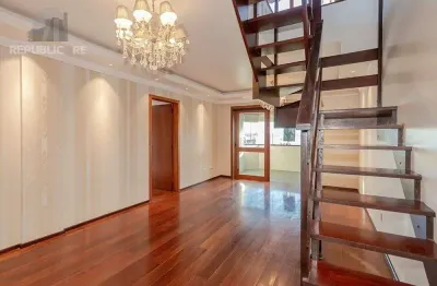 Apartamento cobertura à venda no bairro tristeza com 214 m² e 3 dormitórios.