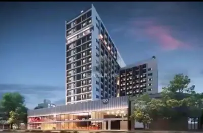 Apartamento studio à venda no bairro rio branco com 25m² e 1 dormitório/quarto