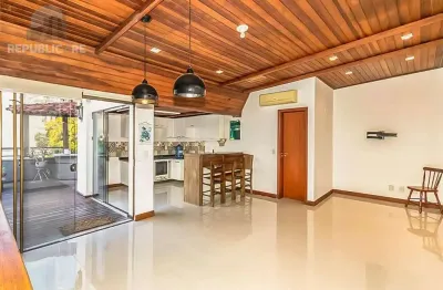 Cobertura para alugar no bairro auxiliadora com 128 m² e 2 dormitórios/quartos.