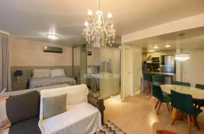 Apartamento à venda no centro histórico com 47 m² e 1 dormitório/quarto disponível