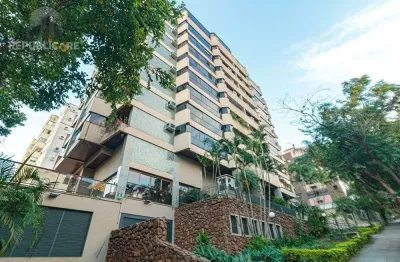 Apartamento cobertura à venda no bairro moinhos de vento com 290 m² e 3 dormitórios/quartos.