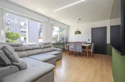 Apartamento à venda no bairro moinhos de vento, 90m² e 3 dormitórios/quartos disponíveis!
