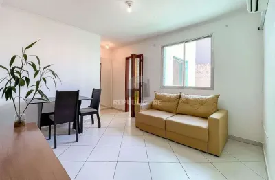 Apartamento de 1 dormitório à venda no bairro praia de belas com 44 m² úteis.