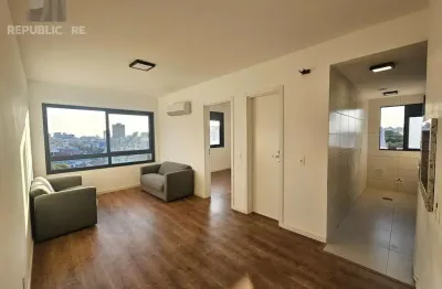 Apartamento à venda no bairro farroupilha com 44 m² e 1 dormitório/quarto