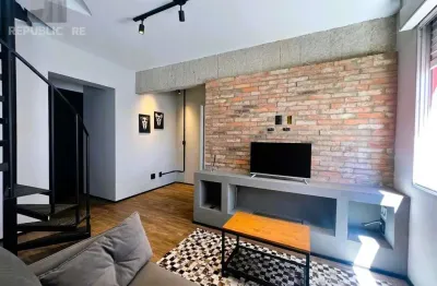 Cobertura à venda no bom fim - 73m² com 1 dormitório em ótima localização