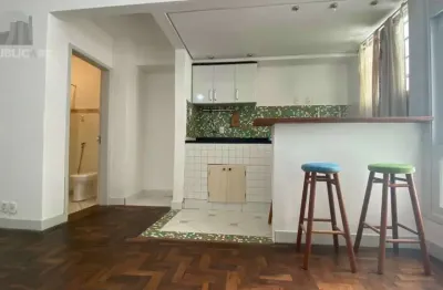 Apartamento à venda no centro histórico com 27 m² e 1 dormitório/quartos disponíveis.