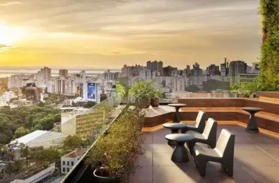 Apartamento à venda no Bom Fim com 44 m² e 1 dormitório/quarto disponível.