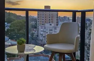 Apartamento à venda no menino deus com 43 m² e 1 dormitórios/quartos disponíveis.