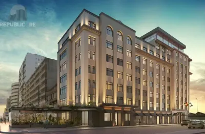 Apartamento studio à venda no centro histórico com 32m² e 1 dormitório/quarto.