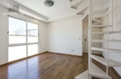 Cobertura à venda com 1 dormitório na Rua das Flores, Bairro Rio Branco, 89 m².