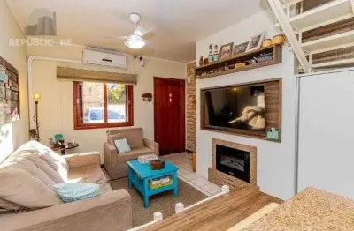 Casa em condomínio à venda no bairro Ipanema com 90 m² e 3 dormitórios/quartos