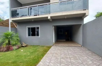 Sobrado para venda em são josé dos pinhais, del rey, 3 dormitórios, 1 suíte, 2 banheiros, 1 vaga