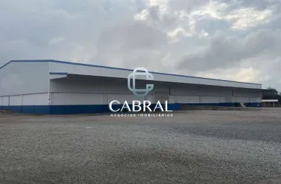 Barracão / galpão / depósito para alugar em poço grande, gaspar  por r$ 50.000