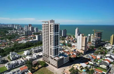 Apartamento em balneário piçarras/ 300 metros da praia
