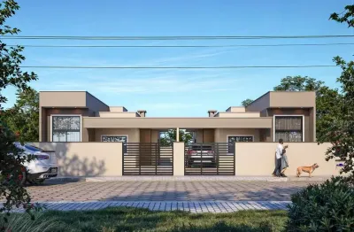 Casa com 2 dormitórios sendo 1 suíte - bairro quinta dos açorianos